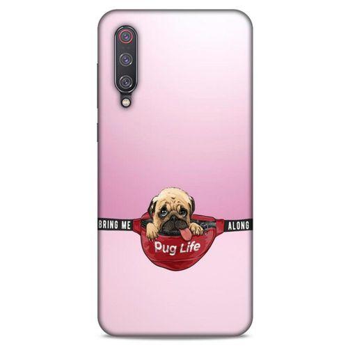 Xiaomi Mi 9 Kılıf Köpek Kıyafetleri (5) Koruma Kabı Yavru Pug Çanta
