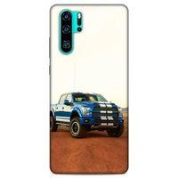 Lopard Huawei P30 Pro Uyumlu Kılıf PickUpX (27) Tasarımlı Kılıf Gece Mavi