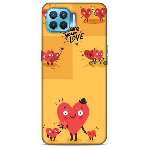 Oppo Reno 4 Lite Kılıf Hediyelik Seri Sevgililer Günü (2) 14 Şubat Kabı