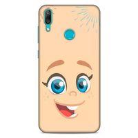 Emojix (54) Huawei Y7 Prime 2019 Kılıf Silikon Kapak Desenli