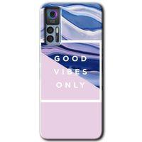 TCL 30 Plus Kılıf HD Desen Baskılı Arka Kapak - Good Vibes