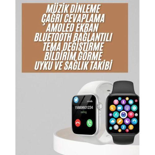 1 83 İnç Akıllı Saat Android Ve İos Uyumlu Çağrı Cevaplayabilen Adımsayar Gps Takibi