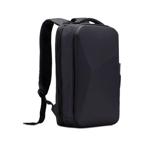 Classone GA-0010 Gauntlet V1 Sert Kabuk Serisi 15.6 inch Uyumlu WTX Pro Su Geçirmez Kumaş Laptop Çantası -Siyah