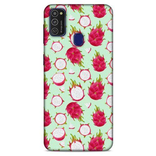 Frutix Pitaya 01 Samsung Galaxy M21 Kılıf Desenli Silikon