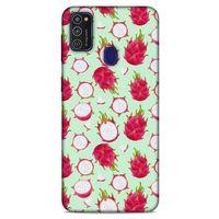 Frutix Pitaya 01 Samsung Galaxy M21 Kılıf Desenli Silikon