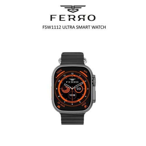 Ferro Watch FSW1113-G 49 mm Siyah Android Ve Ios Uyumlu Akıllı Saat