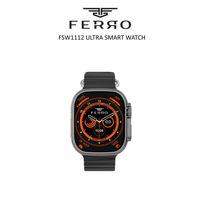Ferro Watch FSW1113-G 49 mm Siyah Android Ve Ios Uyumlu Akıllı Saat