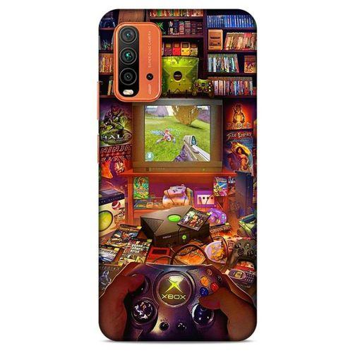 Lopard Xiaomi Redmi 9T Uyumlu Kılıf Retro (47) Crystal Flex Kılıf