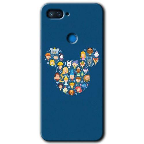 Xiaomi Mi 8 Lite Kılıf HD Desen Baskılı Arka Kapak - Mickey