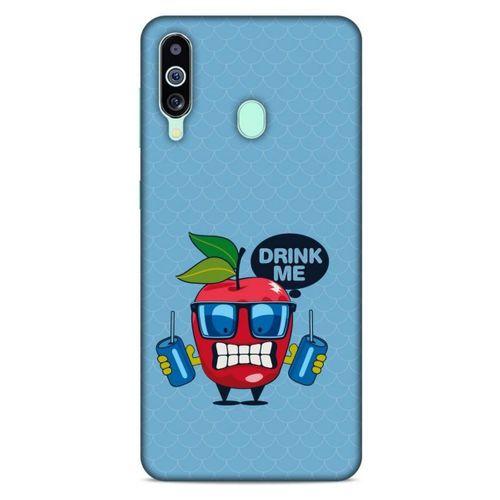 Frutix Elma 02 Samsung Galaxy M40 Kılıf Desenli Silikon