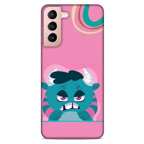Lopard Samsung Galaxy S21 Uyumlu Kılıf Emojix (32) Soft Silikon Kılıf