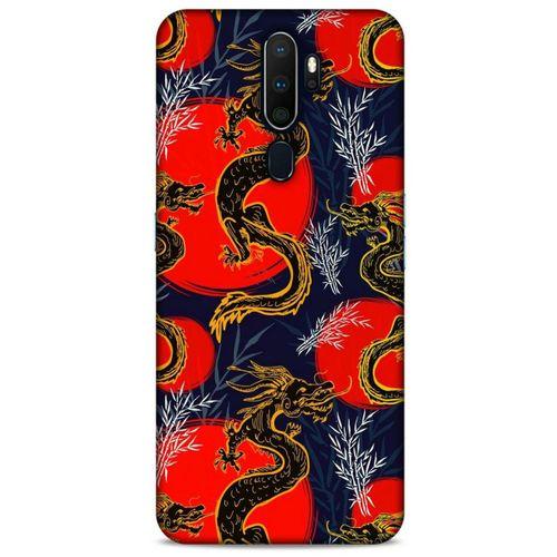 Oppo A5 2020 Kılıf Dragons (30) Silicone Case Ejderha Cizimi