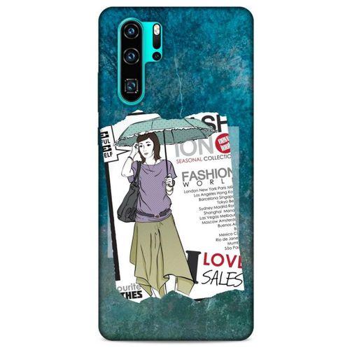 Sokak Modası 21 Huawei P30 Pro Kılıf Desenli Silikon