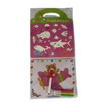 Ocean Animals Puzzle Boyama Seti No:El-4