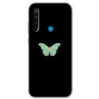 MRCİLETİSİM Xiaomi Redmi Note 8 Kılıf HD Desen Baskılı Arka Kapak + Temperli Cam - Butterfly Tree