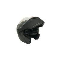 JK-20 Jk-20 Jk902 Çene Pedli Güneş Vizörlü Çeneden Açılır Kask [Mat Black] M Beden