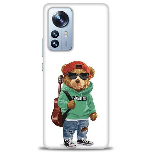 Xiaomi Mi 12 Lite Kılıf HD Baskılı Kılıf - Teddy Bear + Tam Ekran Koruyucu