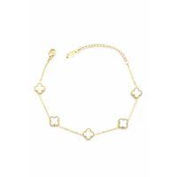 VC Yonca Bileklik - Beyaz