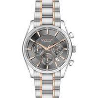 Quantum PWG1238.360 Quartz Çelik Rose/Gri Gri Safir Cam 10 ATM 41 mm Erkek Kol Saati