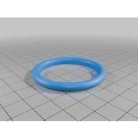 Düz Yüzük – 3D Baskı Takı