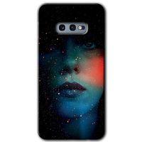 Galaxy S10e Kılıf HD Desen Baskılı Arka Kapak - Karanlık Kadın