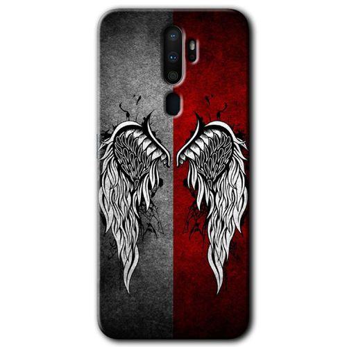 OPPO Oppo A5 2020 Kılıf HD Desen Baskılı Arka Kapak - Lucifer