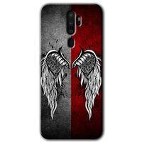 OPPO Oppo A5 2020 Kılıf HD Desen Baskılı Arka Kapak - Lucifer