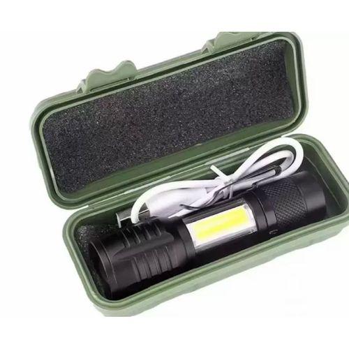 Wison Ws-5454 Taktik El Feneri Usb Şarj Edilebilir Kamp Feneri Cob Zumlanabilir Mini Taşınabilir El Feneri