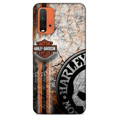 Xiaomi Redmi 9T Uyumlu Kılıf Motorsiklet (11) Tam Koruma Harley Davidson