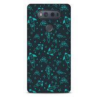 LG K61 Uyumlu Kılıf Yeşil Delisi (46) Core Armor Kılıf Tropikal orman yeşili