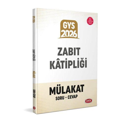 Zabıt Katipliği Mülakat Sınavına Hazırlık Kitabı Data Yayınları