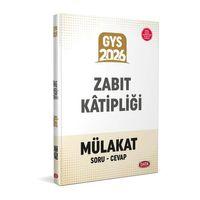 Zabıt Katipliği Mülakat Sınavına Hazırlık Kitabı Data Yayınları