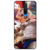 Xiaomi Redmi K30 Uyumlu Kılıf Harley Quinn (16) Kalın Kılıf Karolina mavisi