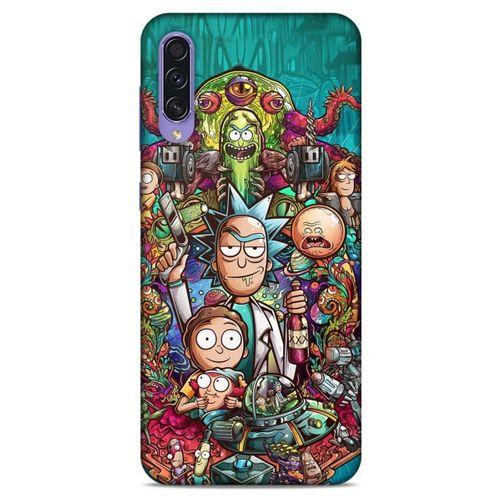 Samsung Galaxy A50s Uyumlu Kılıf Rick And Morty (32) Soft Silikon Kılıf Cronenberg Morty