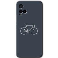 Vivo Y21s HD Baskılı Kılıf + 9D Tam Ekran Koruyucu - Bike