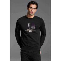 Lamb Of God Baskılı Siyah Erkek Sweatshirt