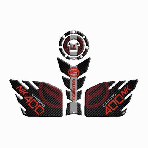 CF MOTO Cf Moto 400 Nk 2017 - 2022 Uyumlu Tank Pad Set 003