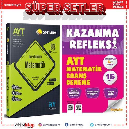 Referans AYT Matematik Soru Bankası ve Tammat Refleks Deneme Seti 2 Kitap