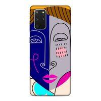 Samsung Galaxy S20 Plus Uyumlu Kılıf Face'X 31 TPU Kılıf İllustrasyon