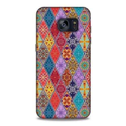 Ethnic Culture (4) Samsung Galaxy S7 Edge Kılıf Silikon Kapak Desenli
