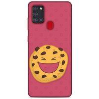 Emojix (67) Samsung Galaxy A21s Kılıf Silikon Kapak Desenli