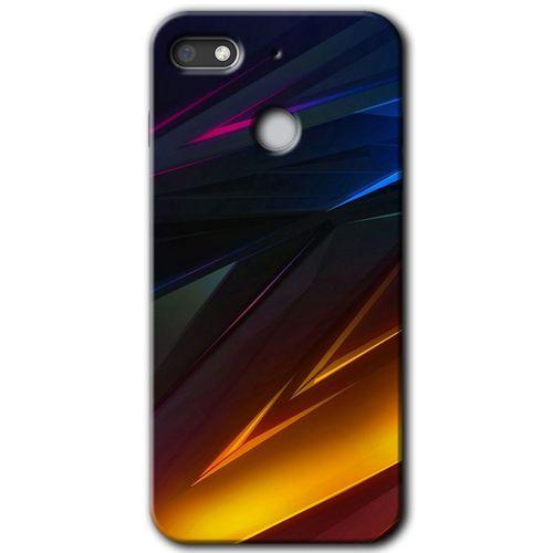 MRCİLETİSİM General Mobile GM 8 Go Kılıf HD Desen Baskılı Arka Kapak + Temperli Cam - Stranger Lines