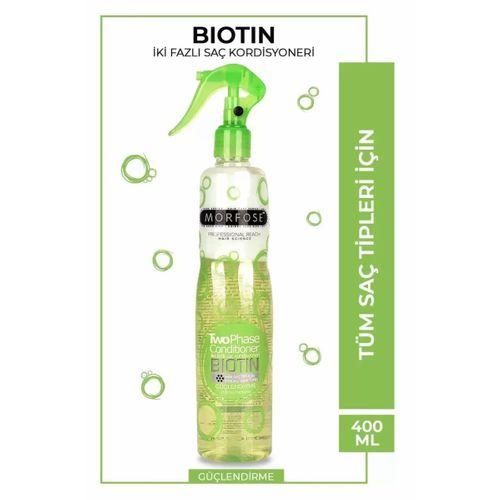 Biotin Çift Fazlı Saç Kondisyoner Fön Suyu 400 ML - mrfs