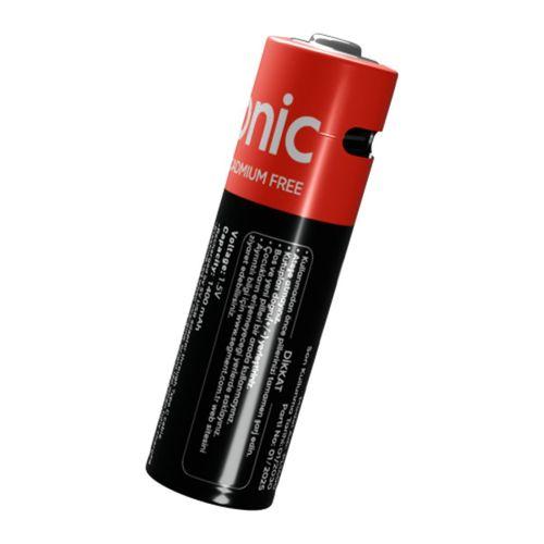 ASONIC PL1400, AA, Şarjlı Pil, 1.5Volt, 1400mAh/2600mwh, Type-C ile Kolay Şarj,  2 li Paket (USB To Type-C Kablo Hediye)