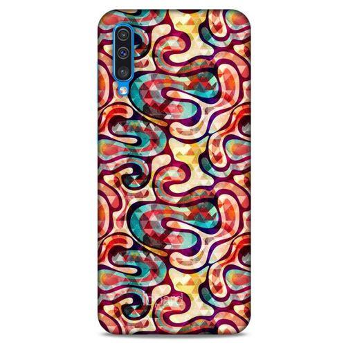 Samsung Galaxy A30s Kılıf Pastel Renkler (34) Slim Armor Kılıf Karışık Renkli