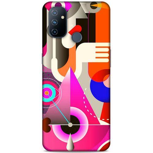 Lopard One Plus Nord N100 Uyumlu Kılıf Soyut Sanat (17) Tasarım Kılıf Baskılı