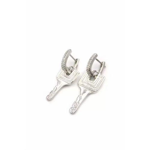 Anahtar Küpe - Gümüş