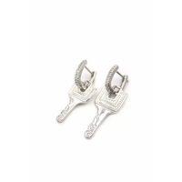 Anahtar Küpe - Gümüş