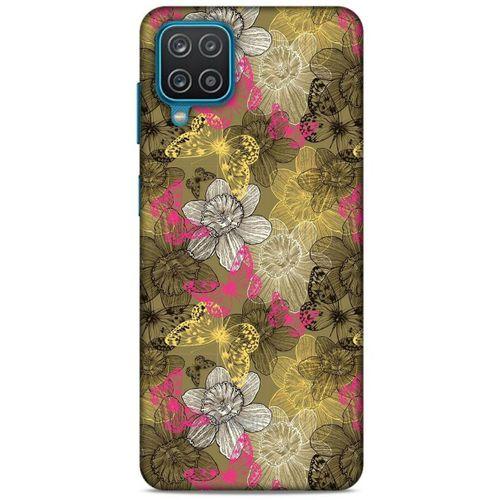 Lopard Samsung Galaxy A12 Uyumlu Kılıf Kelebek Etkisi (37) Silicone Cover