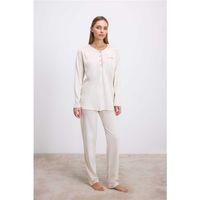 Kadın Uzun Kollu T-shirt Ve Pantolon Takım